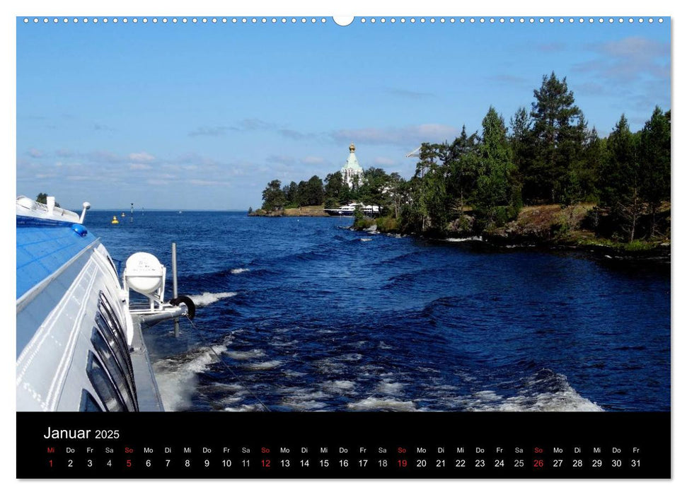 KLOSTERINSEL VALAAM 2025 (CALVENDO Premium Wandkalender 2025)