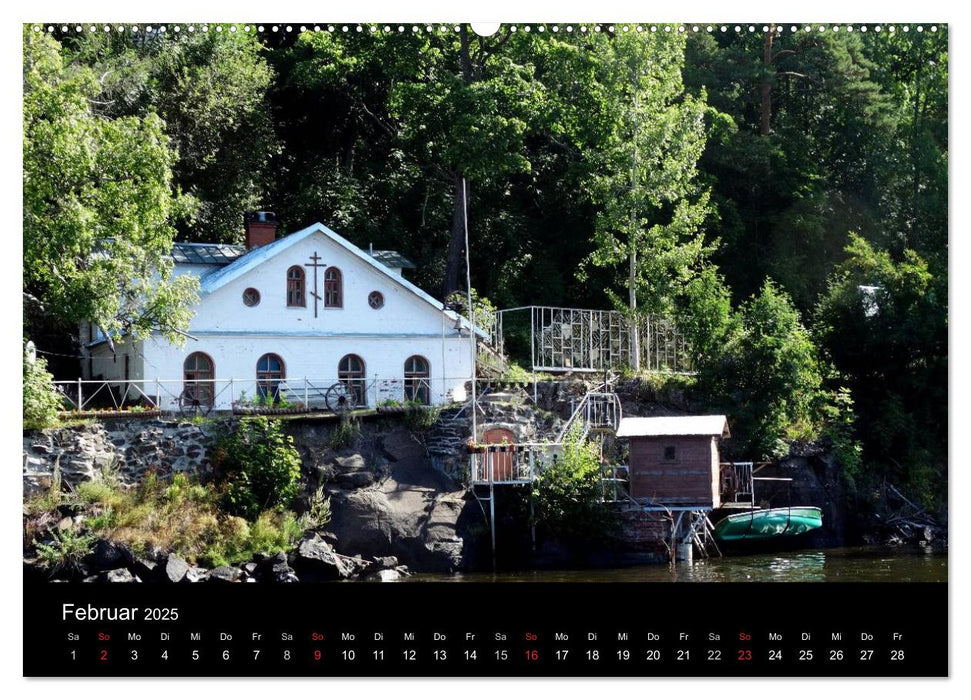 KLOSTERINSEL VALAAM 2025 (CALVENDO Premium Wandkalender 2025)