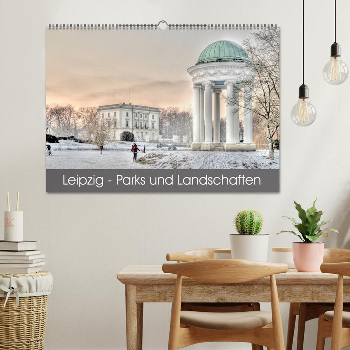 Leipzig - Parks und Landschaften (CALVENDO Wandkalender 2025)