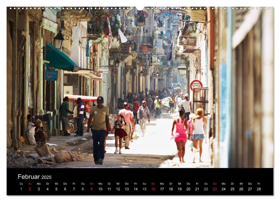 Havanna - Ansichten einer bemerkenswerten Stadt (CALVENDO Premium Wandkalender 2025)