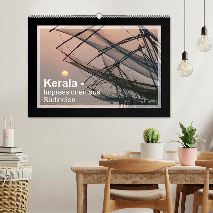Kerala - Impressionen aus Südindien (CALVENDO Wandkalender 2025)