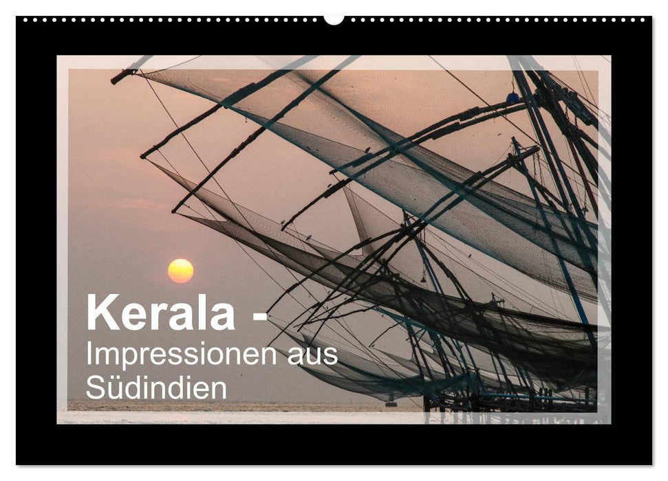Kerala - Impressionen aus Südindien (CALVENDO Wandkalender 2025)