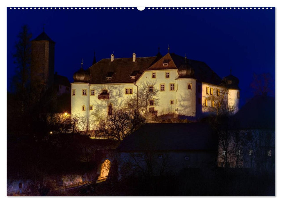 Burgenlandschaft Fränkische Schweiz (CALVENDO Premium Wandkalender 2025)