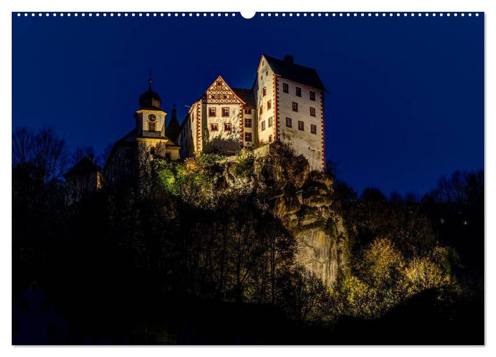 Burgenlandschaft Fränkische Schweiz (CALVENDO Premium Wandkalender 2025)