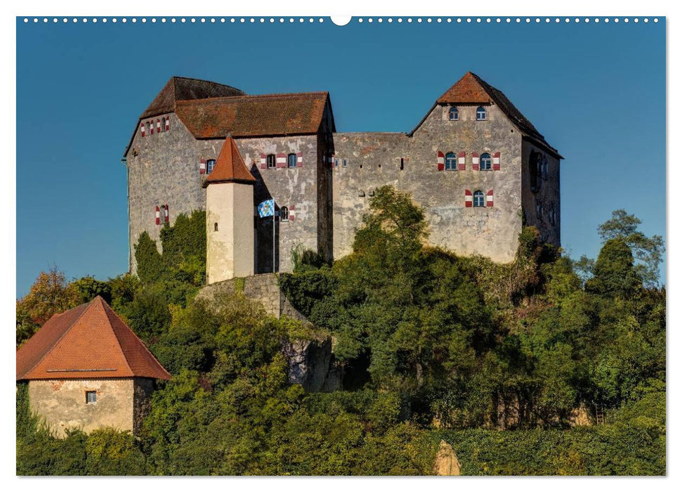 Burgenlandschaft Fränkische Schweiz (CALVENDO Premium Wandkalender 2025)