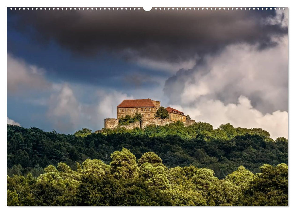 Burgenlandschaft Fränkische Schweiz (CALVENDO Premium Wandkalender 2025)