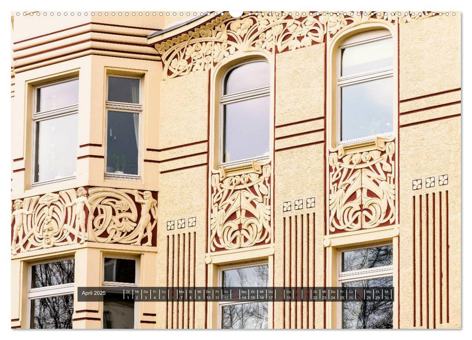 Jugendstil-Architektur in Kassel (CALVENDO Premium Wandkalender 2025)