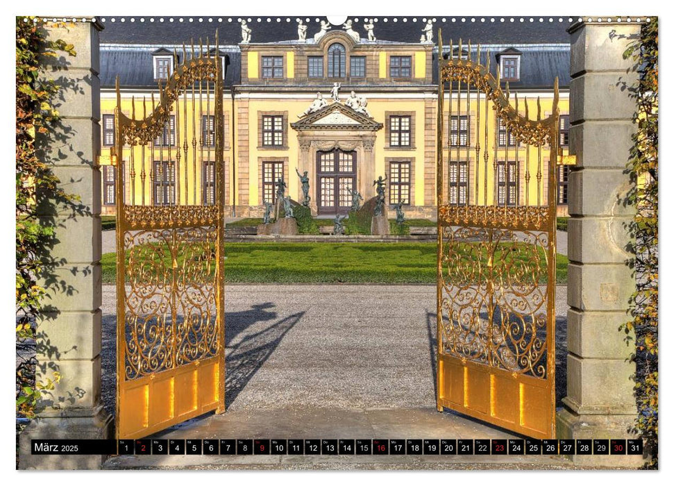 Die Gärten in Herrenhausen (CALVENDO Premium Wandkalender 2025)