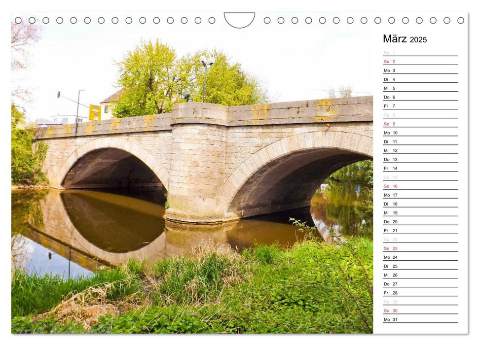 Sehenswürdigkeiten Crailsheim Hohenlohe / Franken (CALVENDO Wandkalender 2025)