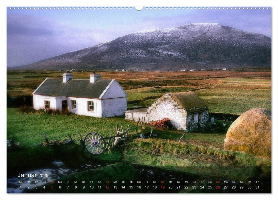 Irland Eire - Impressionen der Grünen Insel (CALVENDO Premium Wandkalender 2025)