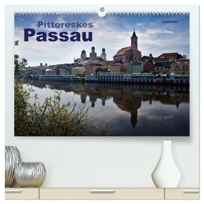 Pittoreskes Passau (CALVENDO Premium Wandkalender 2025)