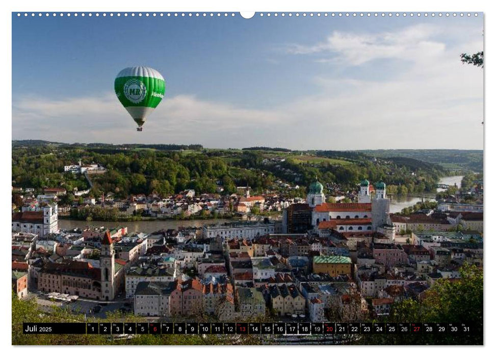 Pittoreskes Passau (CALVENDO Premium Wandkalender 2025)