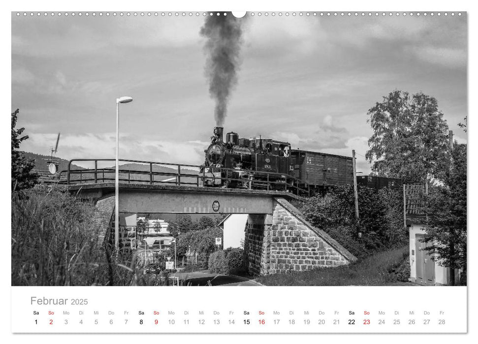 Dampflok Bieberlies in Herscheid-Hüinghausen (CALVENDO Premium Wandkalender 2025)