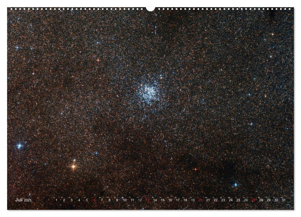 Farbiges Universum Galaxien und Nebel (CALVENDO Premium Wandkalender 2025)