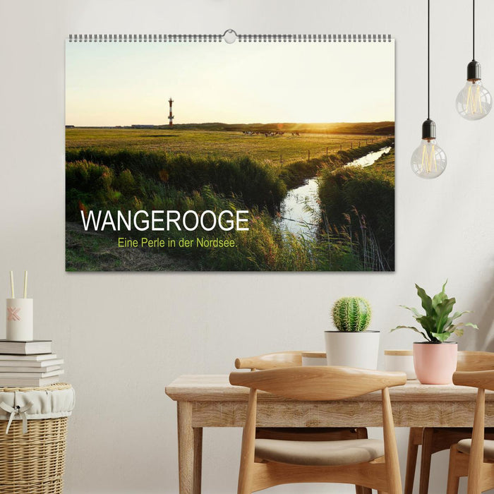 Wangerooge – Eine Perle in der Nordsee. (CALVENDO Wandkalender 2025)