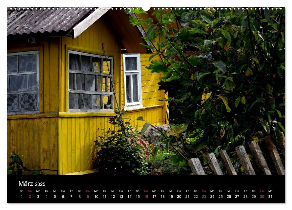 PUSCHKINS RUSSLAND (CALVENDO Premium Wandkalender 2025)