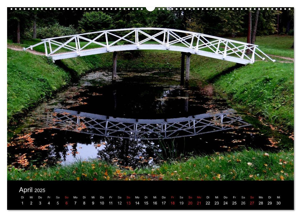 PUSCHKINS RUSSLAND (CALVENDO Premium Wandkalender 2025)