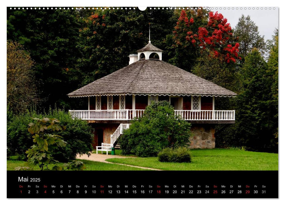 PUSCHKINS RUSSLAND (CALVENDO Premium Wandkalender 2025)