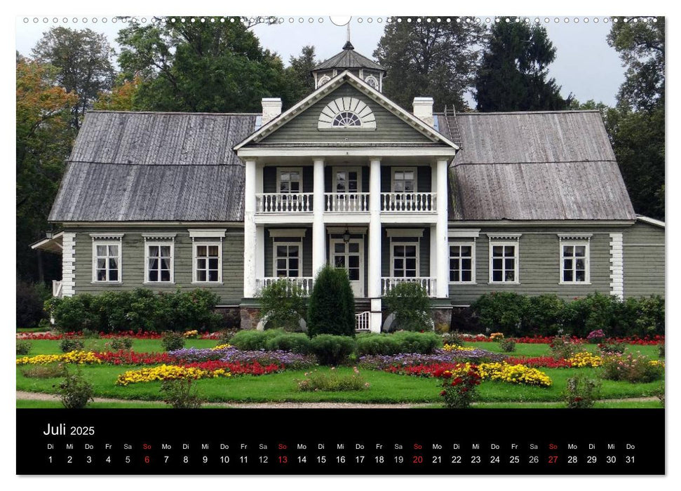 PUSCHKINS RUSSLAND (CALVENDO Premium Wandkalender 2025)