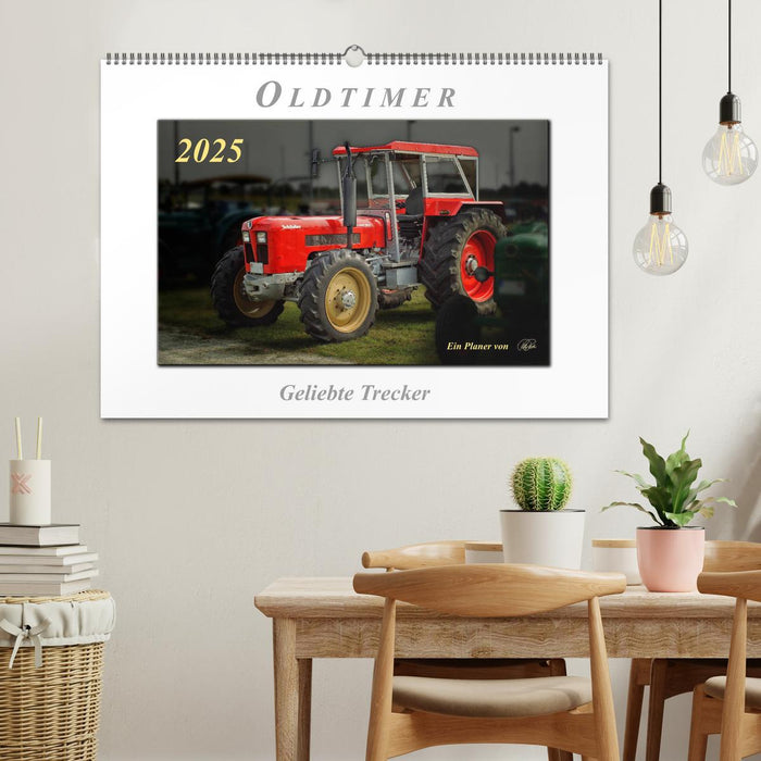 Oldtimer - geliebte Trecker (CALVENDO Wandkalender 2025)