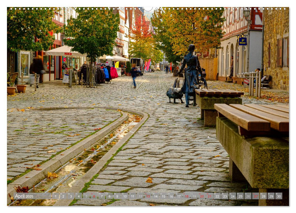 Ein Blick auf Melsungen (CALVENDO Premium Wandkalender 2025)