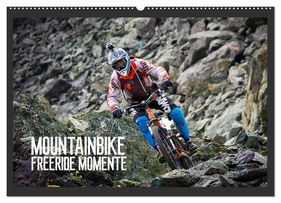 Mountainbike Freeride Momente (CALVENDO Wandkalender 2025)