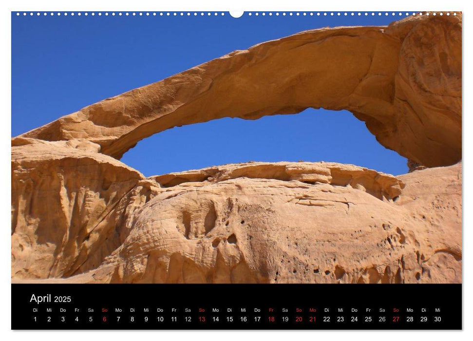 Faszinierendes Jordanien (CALVENDO Premium Wandkalender 2025)