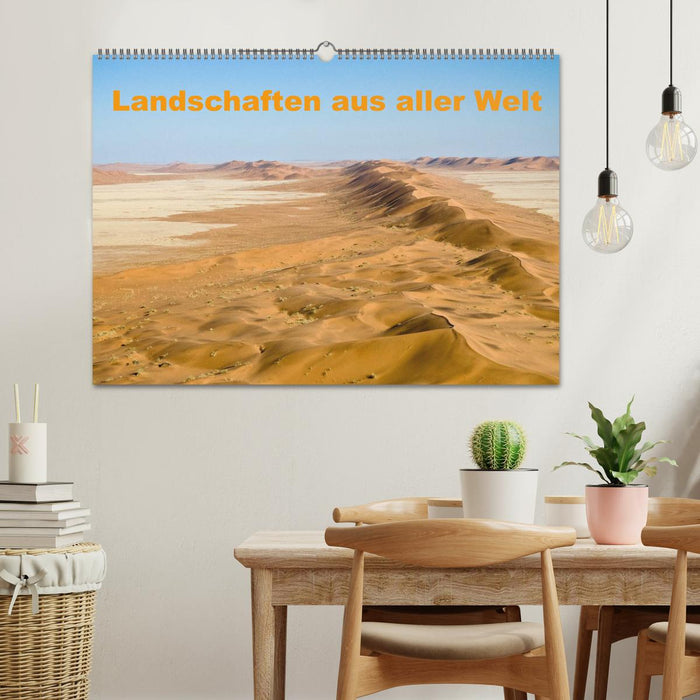 Landschaften aus aller Welt (CALVENDO Wandkalender 2025)