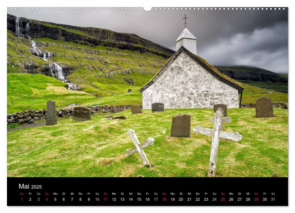 Wunderbare Färöer Inseln (CALVENDO Premium Wandkalender 2025)