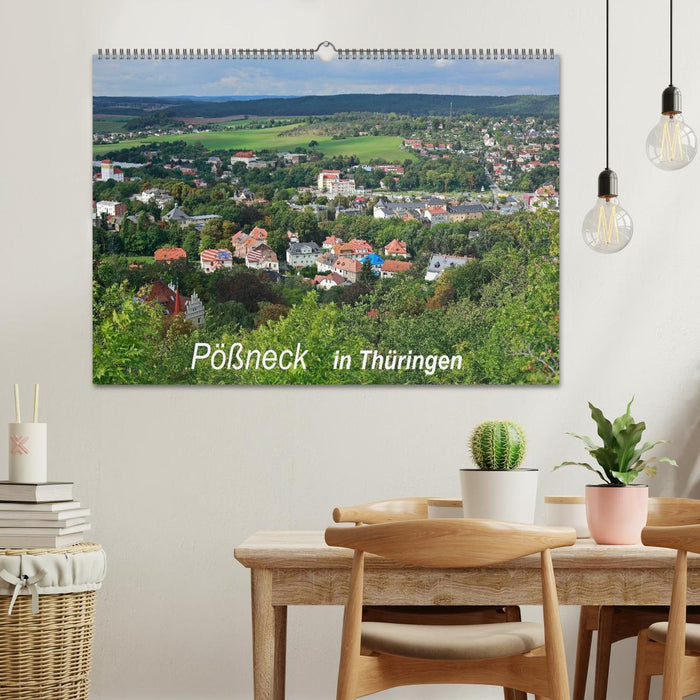 Pößneck in Thüringen (CALVENDO Wandkalender 2025)