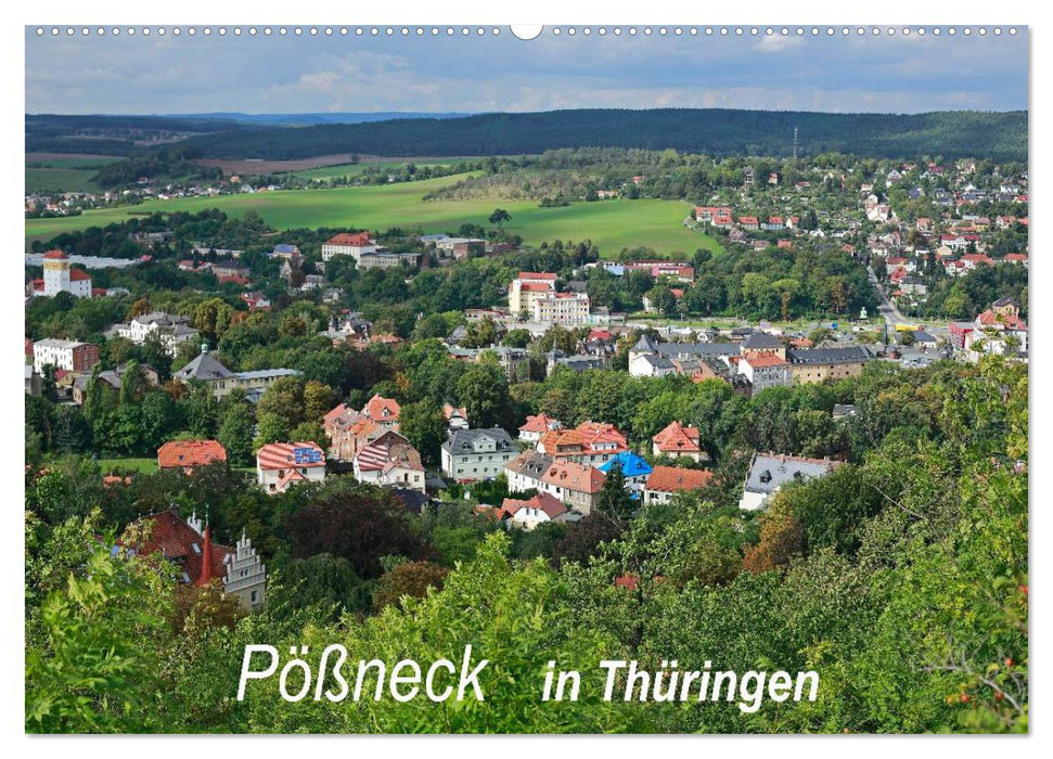 Pößneck in Thüringen (CALVENDO Wandkalender 2025)