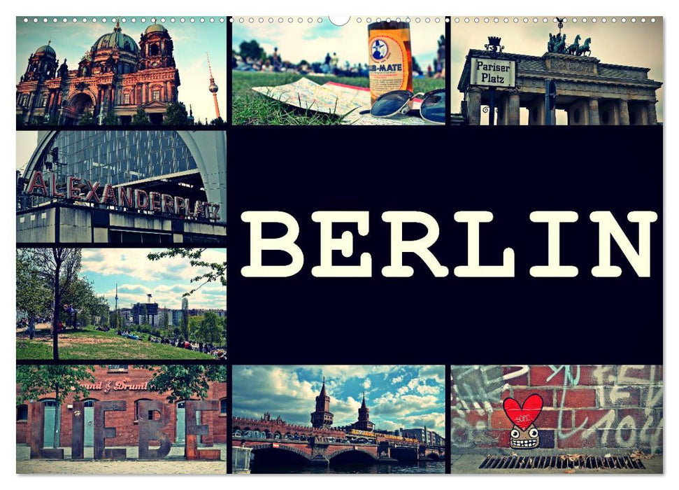 BERLIN horizontal (CALVENDO Wandkalender 2025)