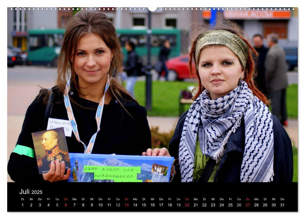 GESICHTER RUSSLANDS 2025 (CALVENDO Premium Wandkalender 2025)