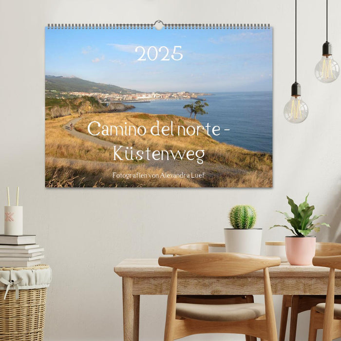 Camino del norte - Küstenweg (CALVENDO Wandkalender 2025)