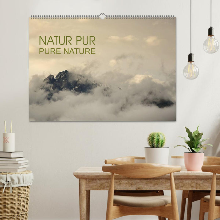 NATUR PUR - PURE NATURE (CALVENDO Wandkalender 2025)