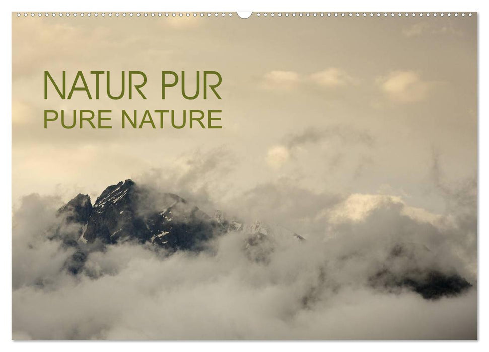 NATUR PUR - PURE NATURE (CALVENDO Wandkalender 2025)