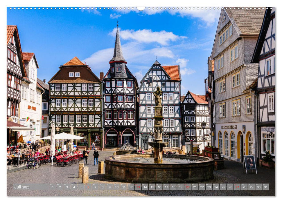 Ein Blick auf Fritzlar (CALVENDO Premium Wandkalender 2025)