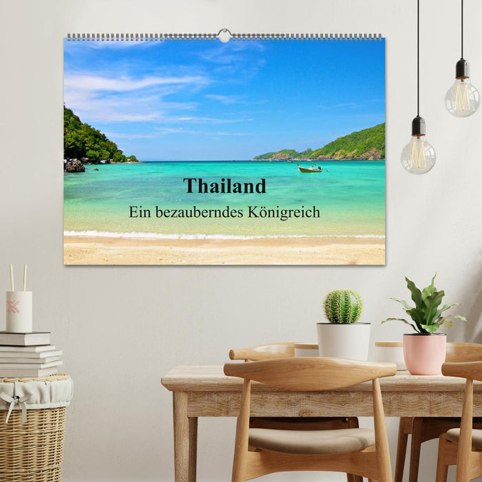 Thailand - Ein bezauberndes Königreich (CALVENDO Wandkalender 2025)