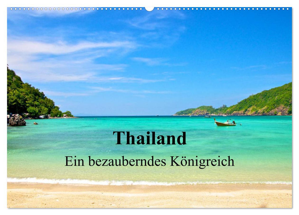 Thailand - Ein bezauberndes Königreich (CALVENDO Wandkalender 2025)
