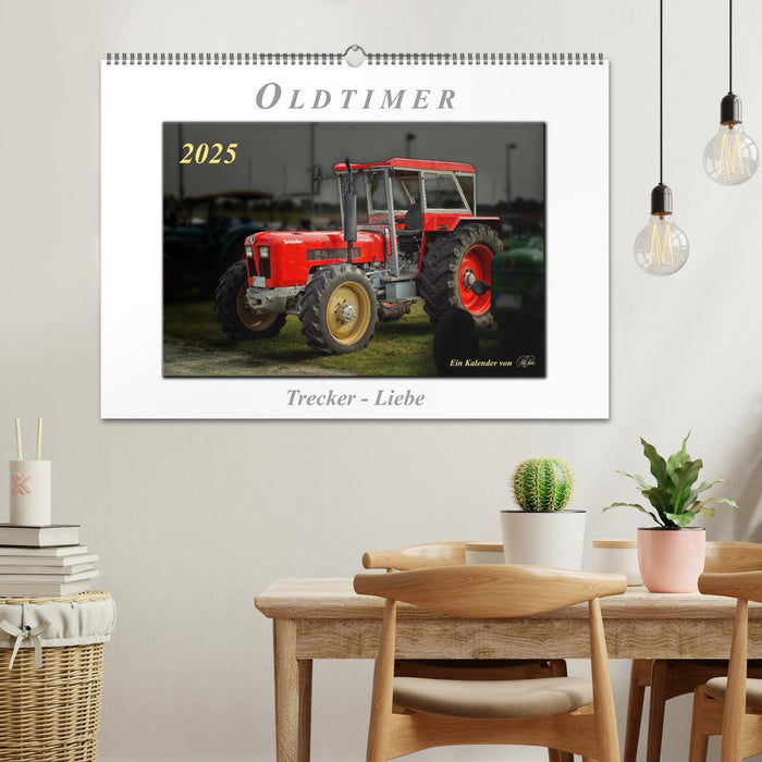 Oldtimer - Trecker Liebe (CALVENDO Wandkalender 2025)