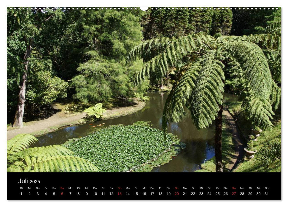 Azoren - bezaubernde Inselwelt. Eindrücke auf Sao Miguel (CALVENDO Premium Wandkalender 2025)