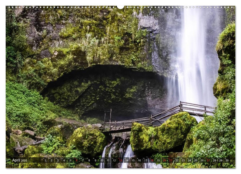 Ecuador 2025 Zwischen Hochland und Küste (CALVENDO Wandkalender 2025)