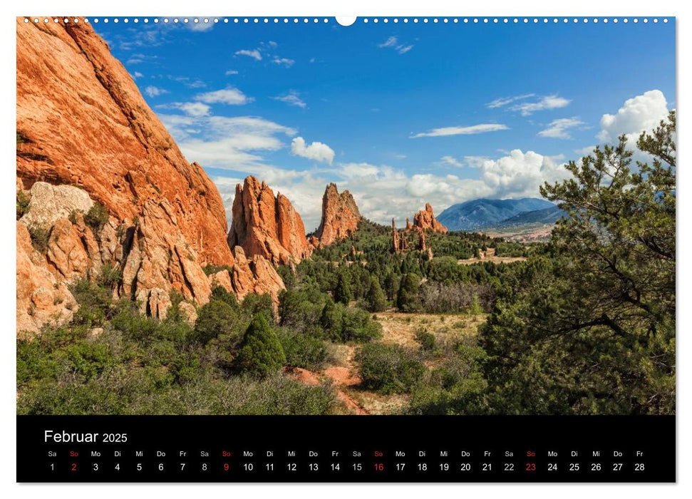 USA Landschaftskalender (CALVENDO Premium Wandkalender 2025)