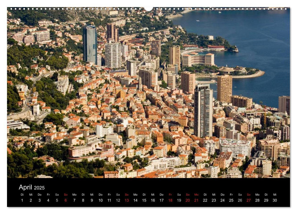 Faszination Monaco (CALVENDO Premium Wandkalender 2025)