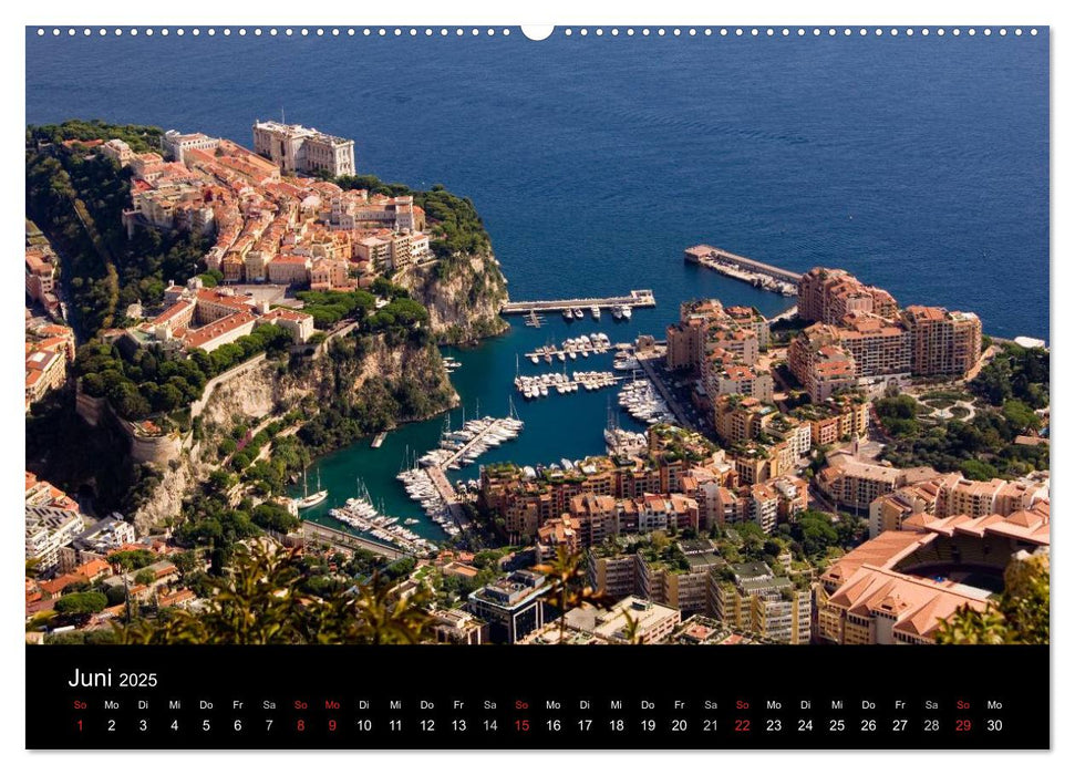 Faszination Monaco (CALVENDO Premium Wandkalender 2025)