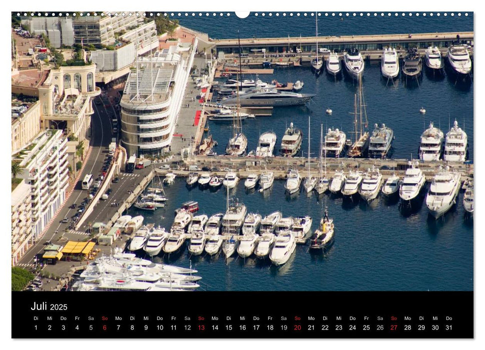 Faszination Monaco (CALVENDO Premium Wandkalender 2025)