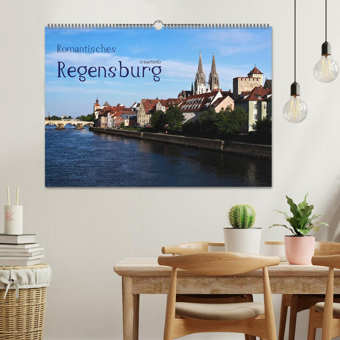 Romantisches Regensburg (CALVENDO Wandkalender 2025)