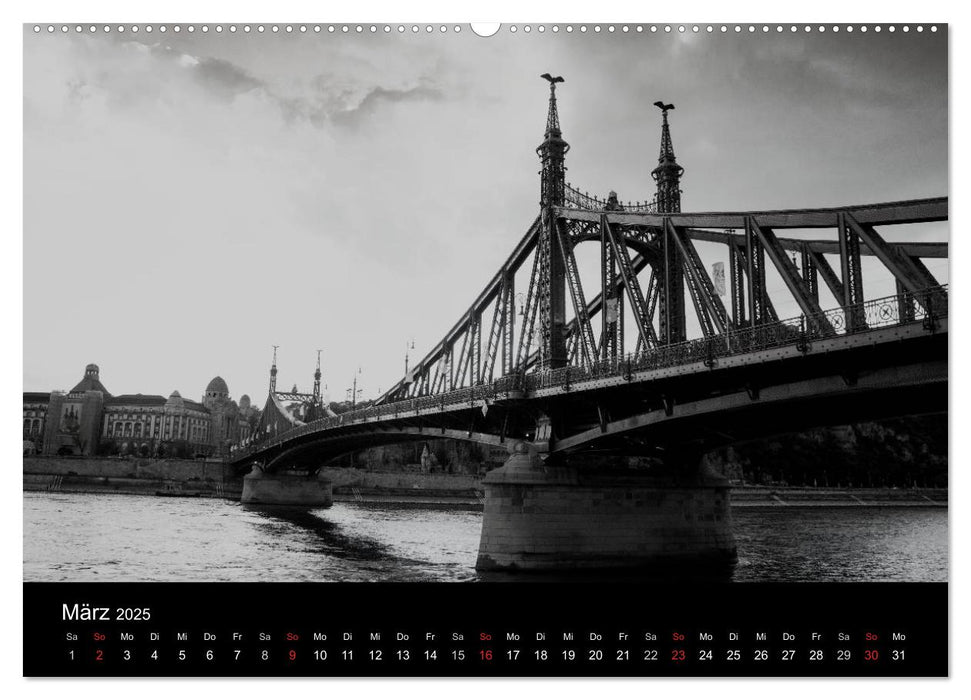Budapest einfach liebenswert (CALVENDO Premium Wandkalender 2025)