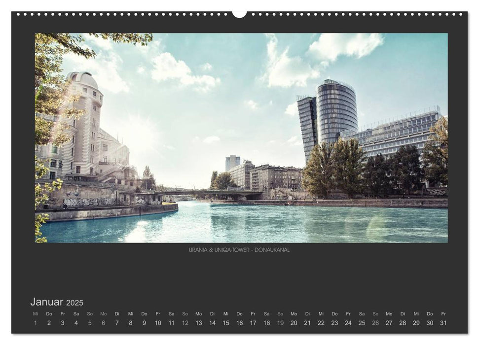 WIEN - EINE STADT VON WELT (CALVENDO Premium Wandkalender 2025)