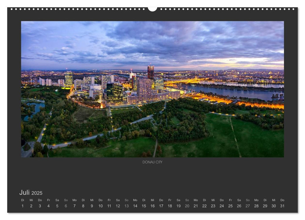 WIEN - EINE STADT VON WELT (CALVENDO Premium Wandkalender 2025)